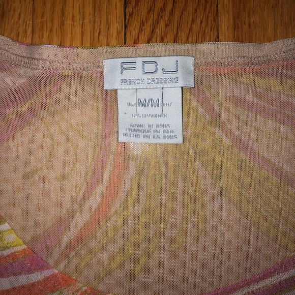 FDJ Sheer Top - Picture 2 of 3